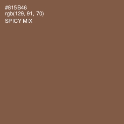 #815B46 - Spicy Mix Color Image